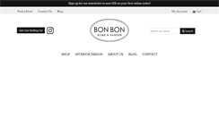 Desktop Screenshot of bonbonhomeandgarden.com